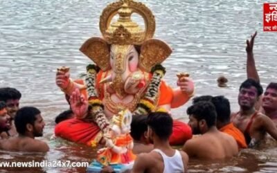 Ganapati Visarjan 2025 : गणपति विसर्जन में इन बातों पर रखें विशेष ध्यान, जानें शुभ मुहूर्त