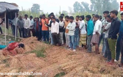 अमरोहा में महिला की गला रेतकर हत्या, हत्यारे की तलाश में जुटी पुलिस