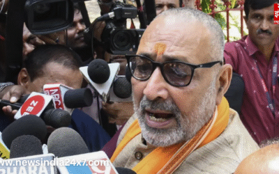 Bihar Election 2025 : NDA में सीट बंटवारे से BJP में भी नाराजगी! गिरिराज सिंह ने चिराग पर साधा निशाना