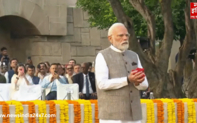 Gandhi Jayanti 2025 : पीएम मोदी ने दी बापू को श्रद्धांजलि, शास्त्री जी को भी किया नमन