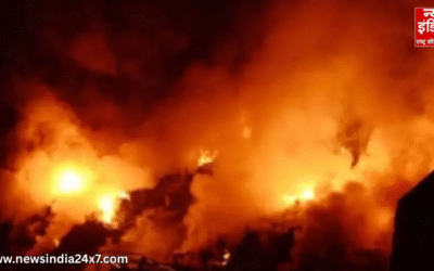 Ghaziabad News : गाजियाबाद के एक फ्लैट में लगी आग, बच्ची की मौत, मां वेंटिलेटर पर