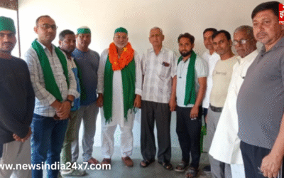 हापुड़ में गन्ना भुगतान को लेकर किसानों में नाराज़गी, भाकियू ने की नुक्कड़ सभा