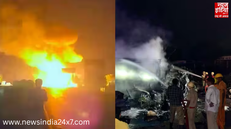 LPG Cylinder Truck Blast