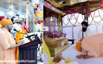 लखनऊ में ‘गुरु चरण यात्रा’ का भव्य स्वागत, मुख्यमंत्री योगी बोले – “सिख…”