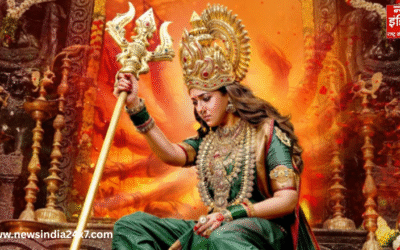 दशहरे के मौके पर नयनतारा ने शेयर किया पोस्टर, देवी मां के रूप में आई नजर