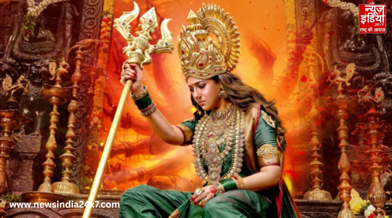 दशहरे के मौके पर नयनतारा ने शेयर किया पोस्टर, देवी मां के रूप में आई नजर