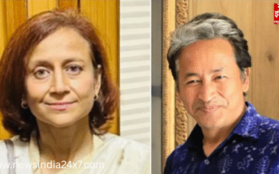 सोनम वांगचुक केस में नया मोड़: हिरासत आदेश सौंपा गया, कोर्ट में जाएगी पत्नी गीतांजलि