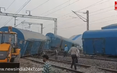 Train Accident : श्रीमाधोपुर में मालगाड़ी पटरी से उतरी, बड़ा हादसा टला