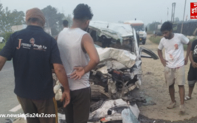 UP Accident : अस्थि विसर्जन के लिए जा रहे परिवार के साथ दर्दनाक हादसा, 6 की मौत