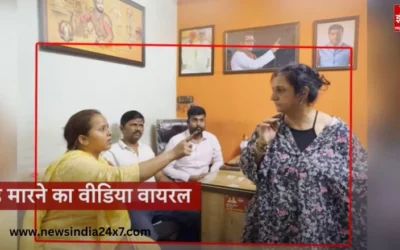 मराठी भाषा पर टिप्पणी से मचा बवाल: मनसे नेता ने महिला को जड़ा थप्पड़, वीडियो वायरल