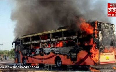 जैसलमेर बस हादसा : 20 यात्रियों की जिंदा जलने से मौत, 15 से ज्यादा घायल