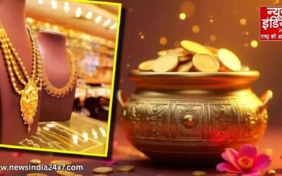 Dhanteras 2025 : सोना-चांदी के भाव में रिकॉर्ड तेजी, जानें 10 ग्राम गोल्ड की कीमत?