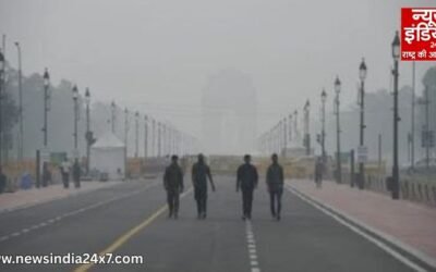 दिल्ली में बढ़ी ठंड, बिगड़ी हवा : आनंद विहार में AQI 350 पार, सांस लेना हुआ मुश्किल