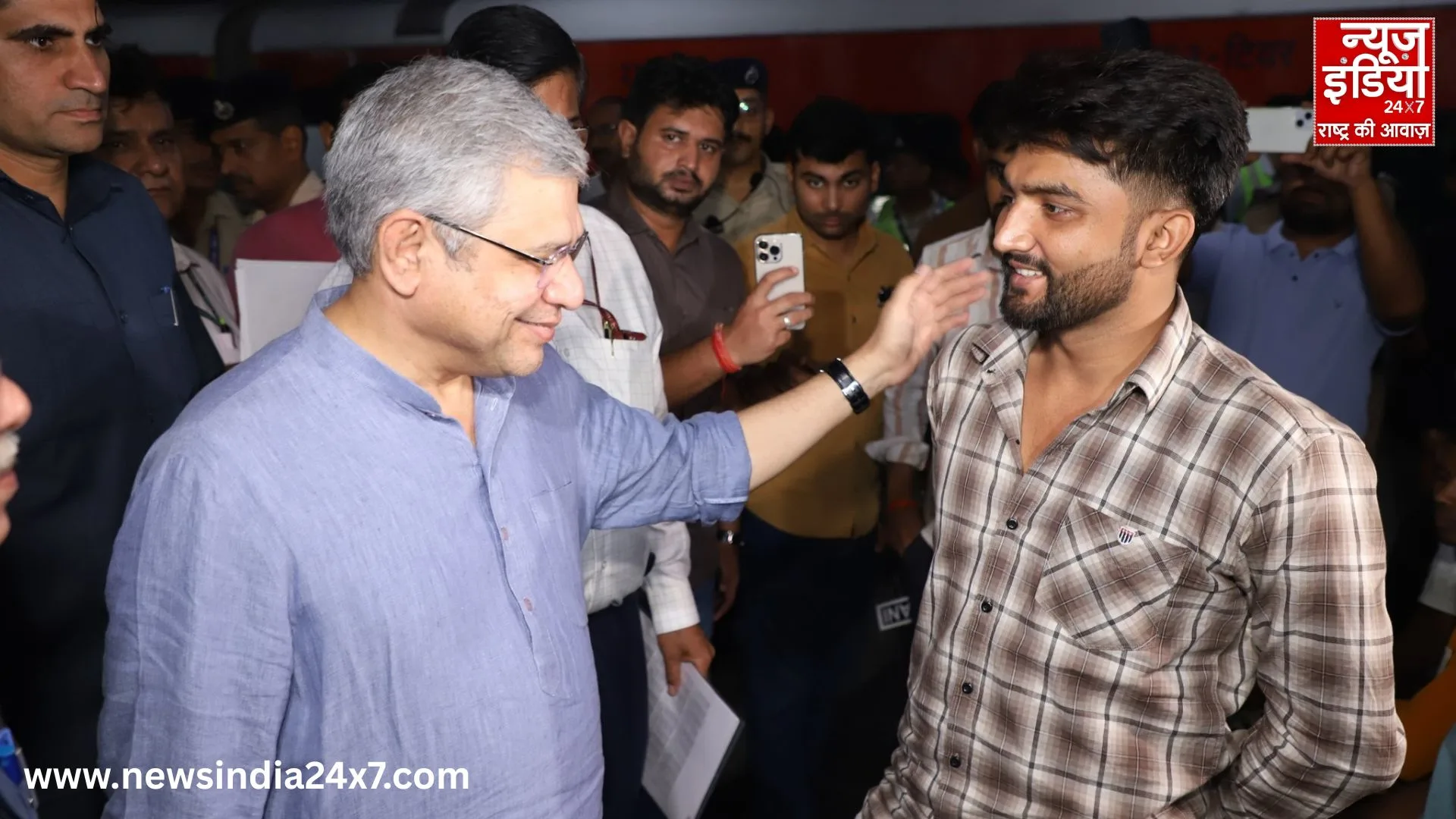 Railway Minister Ashwini Vaishnav