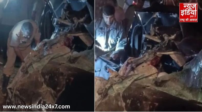 बरेली में सड़क हादसा : ईको वैन और बस की भिड़ंत में 3 की मौत, 8 घायल