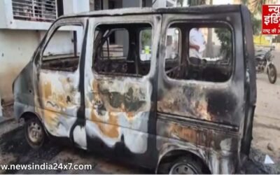 गुजरात : साबरकांठा में दो गुटों के बीच हिंसक झड़प, 10 लोग घायल, कई वाहन जलाए गए