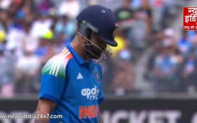 बारिश ने फिर डाला खेल में ब्रेक, अक्षर-अय्यर की साझेदारी पर लगा विराम