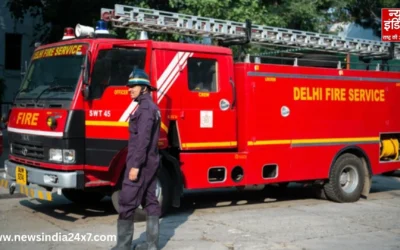 दिवाली की रात ‘फायर अलर्ट’ बनी दिल्ली: 400 से ज्यादा जगह लगी आग, ट्रांसपोर्ट नगर में जलकर राख हुई बिल्डिंग