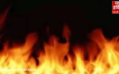 गाजियाबाद में खौफनाक मंजर: दरवाजा न खोलने पर पति ने खुद को लगाई आग, चीखता रहा- मुझे आज बचा लो कोई…