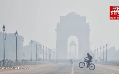 दिल्ली में दिवाली पर वायु गुणवत्ता खराब, PM2.5 खतरनाक; BJP ने पराली जिम्मेदार ठहराई