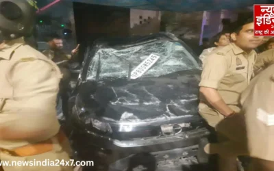 आगरा में रफ्तार का कहर: कुछ ही सेकंड में बिखर गईं पांच ज़िंदगियां, खुशियों के बीच मचा मातम