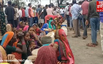 डिंडौरी में प्यासा गांव: पानी की किल्लत पर भड़के ग्रामीण, नेशनल हाईवे पर दो घंटे चक्काजाम