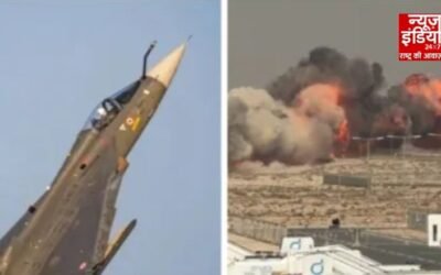 दुबई में एयर शो के दौरान बड़ा हादसा, भारत का Tejas Mk-1 हुआ क्रैश, पायलट की हुई मौत..