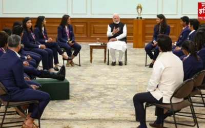 “आपकी स्किन इतनी ग्लो करती है…” हरलीन के सवाल पर हंसी नहीं रोक पाए PM मोदी, देखें मजेदार VIDEO