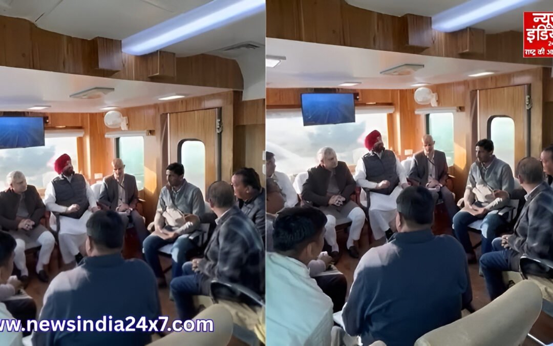 अश्विनी वैष्णव ने दिल्ली-चंडीगढ़ ट्रैक का किया निरीक्षण, स्टाफ को दी नई दिशा