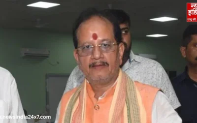 लखीसराय में सियासी बवाल! डिप्टी सीएम विजय सिन्हा के काफिले पर चप्पल-गोबर फेंका