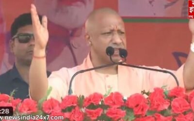 CM योगी ने बिहार चुनाव में विपक्ष पर साधा निशाना, कहा – विकास के लिए NDA जरूरी…
