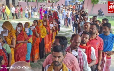 दूसरे चरण की 122 सीटों पर मतदान जारी, दिल्ली ब्लास्ट के बाद बिहार पुलिस और सभी सुरक्षा एजेंसिया अलर्ट पर