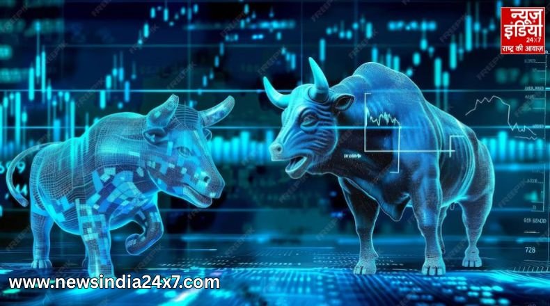 Share Market : शेयर बाजार कमजोर, सेंसेक्स-निफ्टी में गिरावट, रुपया मजबूत