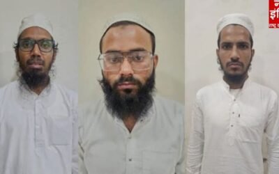 ISIS नेटवर्क से जुड़े तीन युवक पकड़े गए, प्रसाद में जहर मिलाकर हमला करने की तैयारी का आरोप