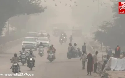 दिल्ली-NCR पर मौत का धुआँ…AQI पहुँचा 479 तक, स्मॉग की चादर में घुटती ज़िंदगी