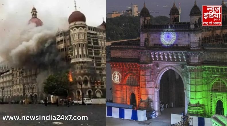 26/11 Mumbai terror Attack : शहीदों को भावपूर्ण श्रद्धांजलि, गेटवे ऑफ इंडिया पर छात्रों ने ली ‘नेवरएवर’ शपथ