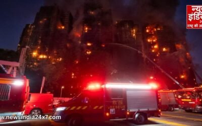 लपटें कई किलोमीटर तक… हांगकांग की 7 बहुमंजिला इमारतों में भीषण आग, 44 की मौत, 300 लापता
