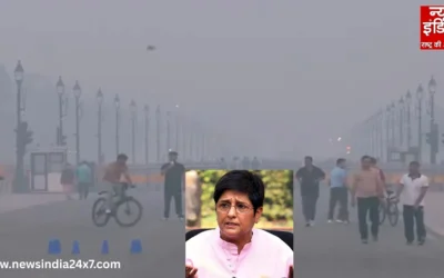दिल्ली में सासों पर संकट, लगातार बढ़ते AQI के बीच, किरण बेदी ने PM मोदी से की तात्कालिक हस्तक्षेप की अपील
