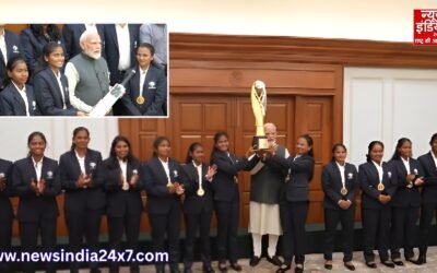 ब्लाइंड महिला क्रिकेट टीम ने पीएम मोदी को दिया खास तोहफा, साझा की प्रेरक कहानी