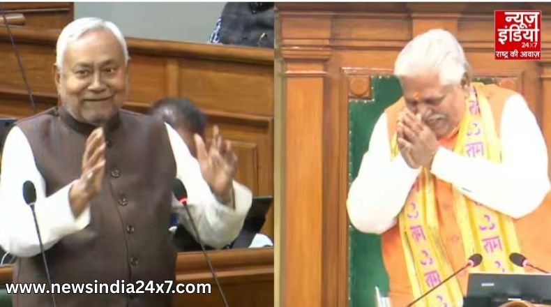 प्रेम कुमार बने स्पीकर, नीतीश कुमार का इमोशनल आह्वान, बोले- ‘खड़े होकर प्रणाम करिए’