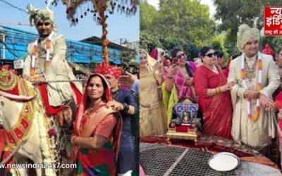 धीरेंद्र शास्त्री पहुंचे जयपुर, क्या है इंद्रेश महाराज और शिप्रा की शादी का बड़ा राज?