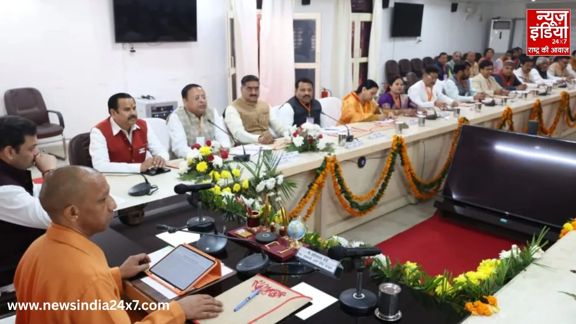 CM Yogi’s strict warning in Moradabad CM Yogi's strict warning in Moradabad