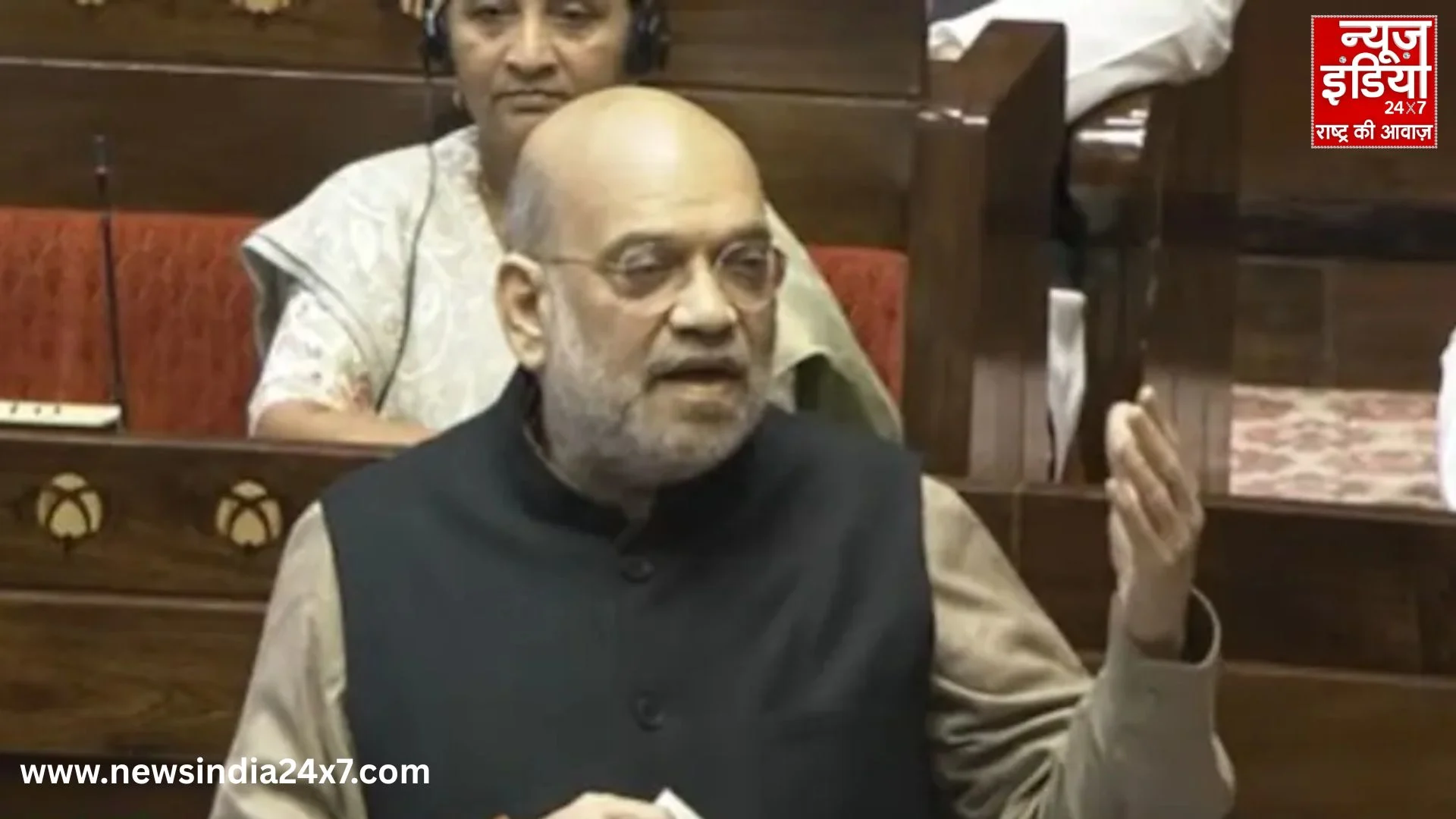 Amit Shah’s message in Parliament Amit Shah's message in Parliament