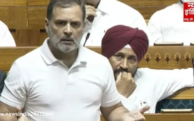 संसद में राहुल गांधी का हमला, गोडसे की सोच से दूरी, मगर RSS बराबरी से डरती है..