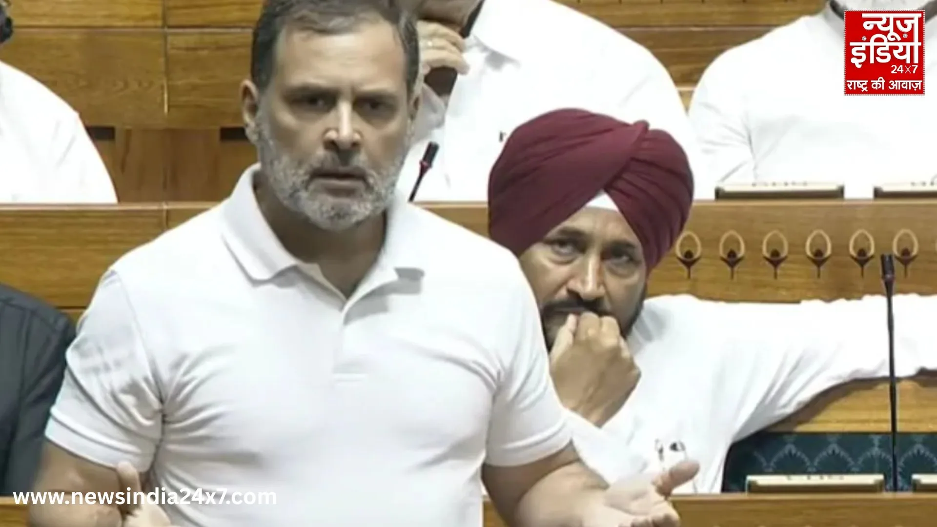 Rahul Gandhi’s attack in Parliament Rahul Gandhi's attack in Parliament
