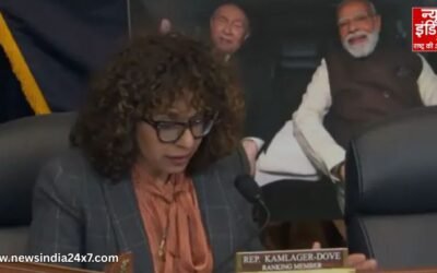 आख़िर क्या है इस फोटो में? अमेरिकी संसद में उछला मोदी–पुतिन पोस्टर, ट्रंप पर घिरा संकट!