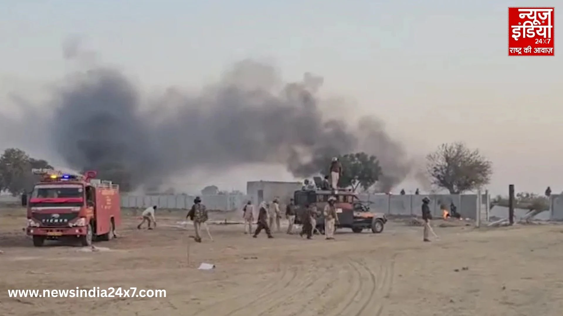 Explosive farmers protest against the Thanol project