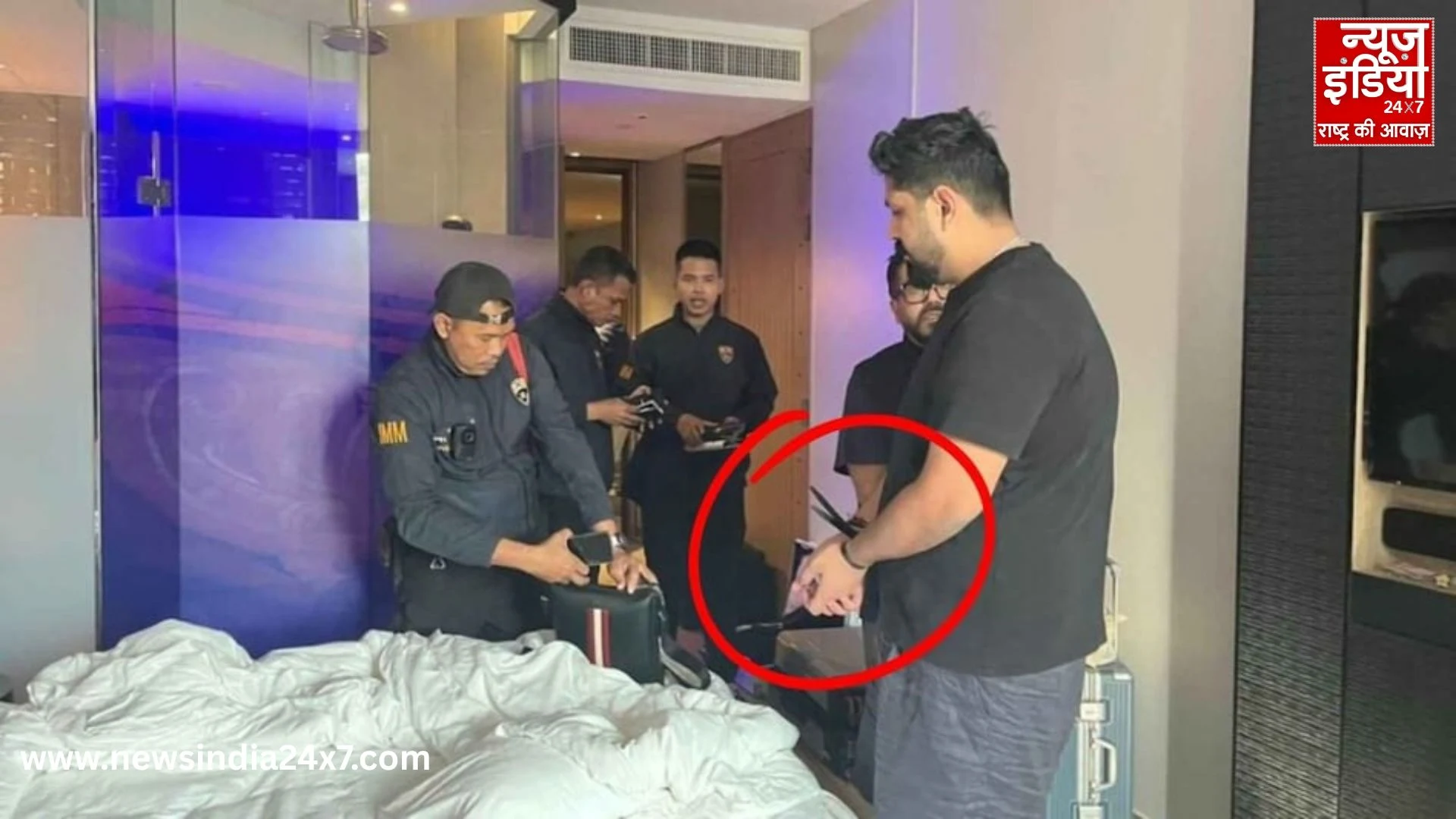 Goa fire tragedy escapee caught in handcuffs