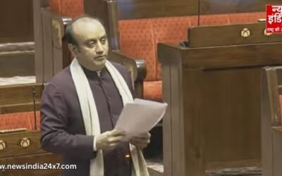 भाजपा सांसद सुधांशु त्रिवेदी ने भरे सदन में विपक्ष की उड़ाई धज्जियां, गांधी परिवार के किसी सदस्य को नहीं बख्शा!