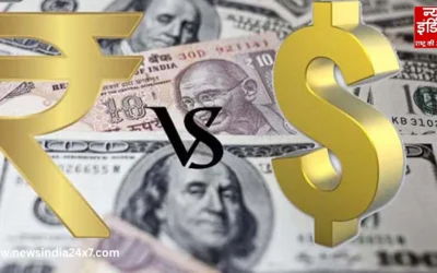 रुपया डॉलर के सामने टूटा, 54 पैसे गिरकर सर्वकालिक निचले स्तर 90.48 पर, व्यापार समझौते और वैश्विक दबाव बने कारण